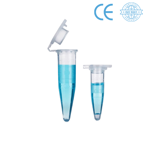 BKMAM™ Micro Centrifug Tubes, Flip cap, Sterile, Round/ conical bottom