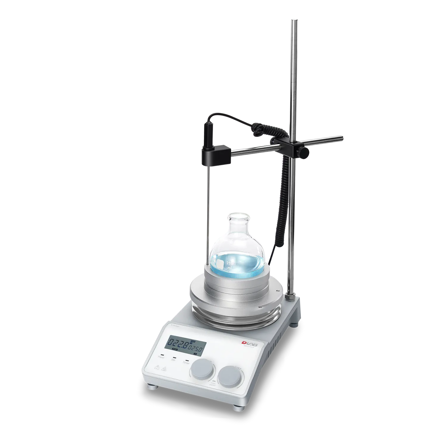 DLAB MS-H-ProM LCD Digital Enhanced Magnetic Hotplate Stirrer with Timer