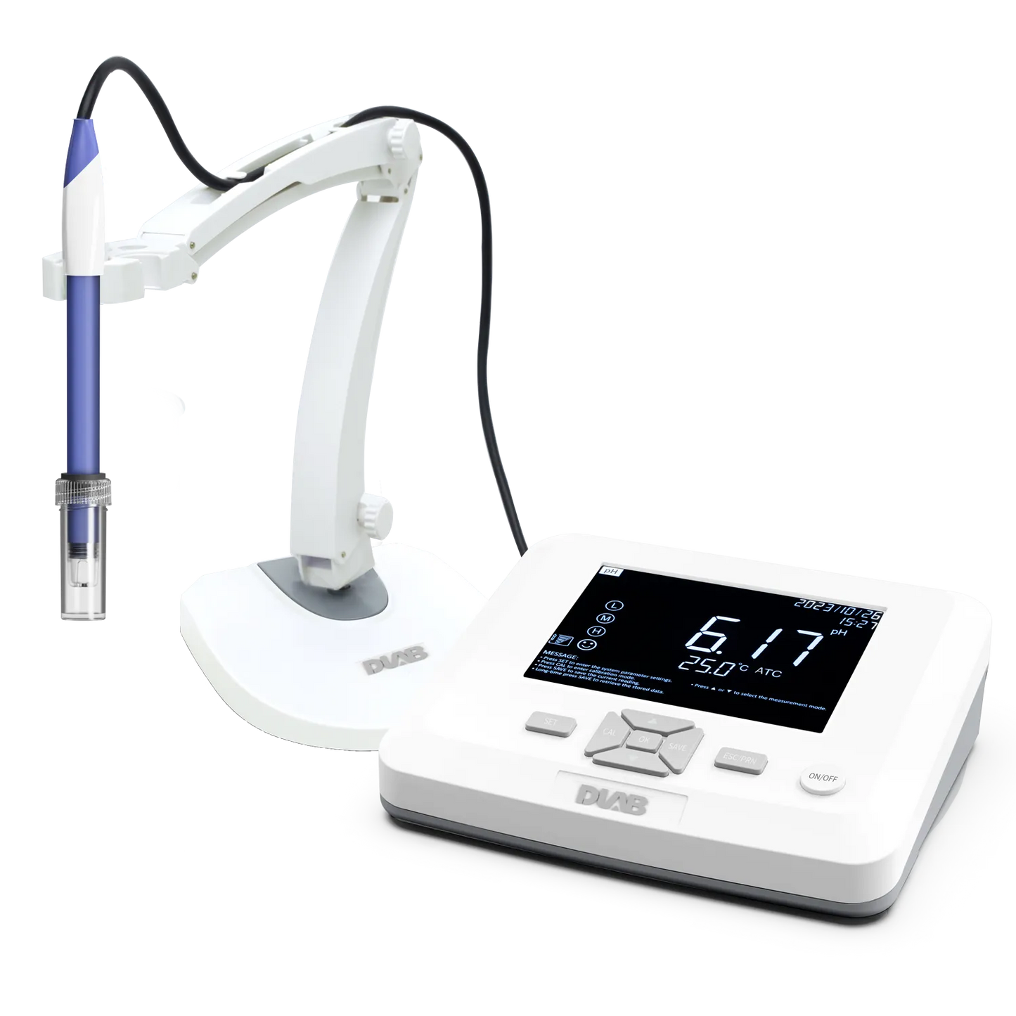 DLAB BENCHTOP-Classical series DPH100, pH Meter