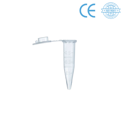 BKMAM™ Micro Centrifug Tubes, Flip cap, Sterile, Round/ conical bottom