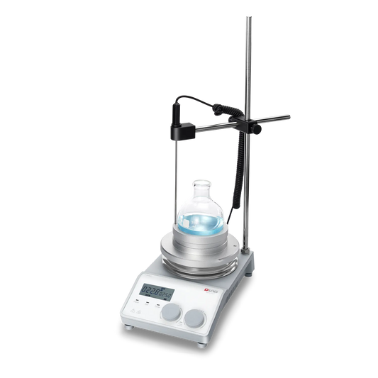DLAB MS-H-ProM LCD Digital Enhanced Magnetic Hotplate Stirrer with Timer