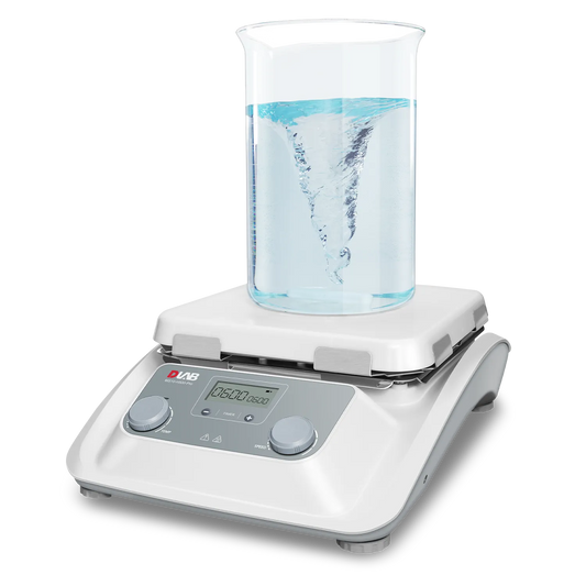 DLAB MS10-H500-Pro LCD Digital 10x10 inch Square Hotplate Magnetic Stirrer
